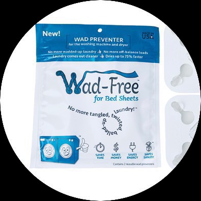 Wad-Free® for Bed Sheets by Brayniacs LLC Image