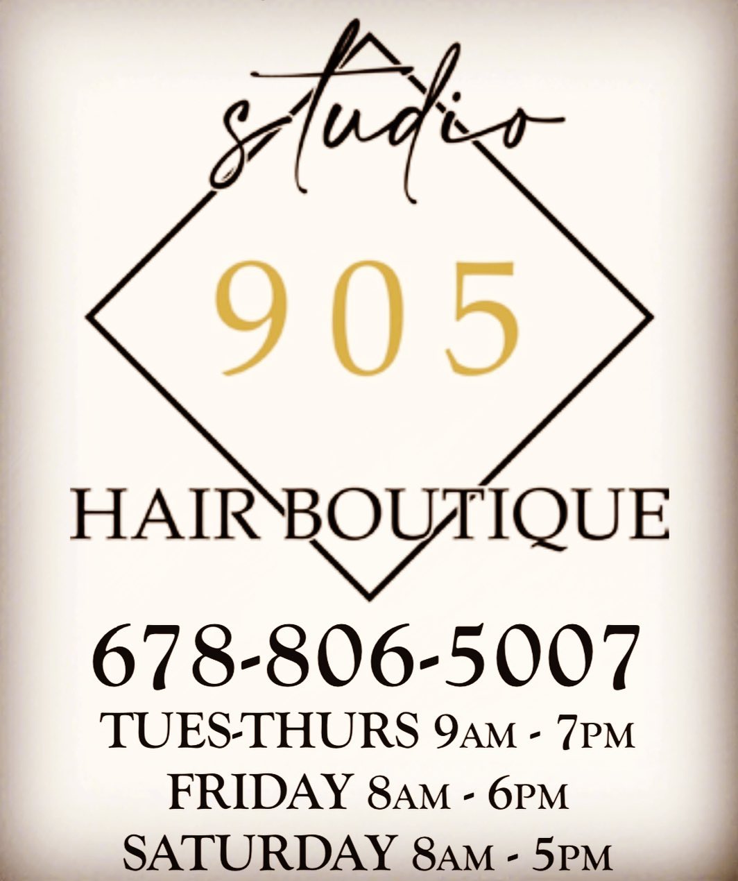 Studio905 Hair Boutique Image